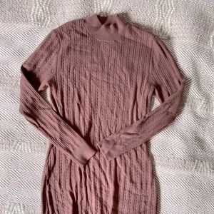 NWT- Abercrombie Ribbed Sweater Dress